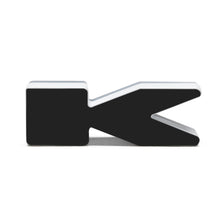 Cargar imagen en el visor de la galería, ORACLE Lighting Universal Illuminated LED Letter Badges - Matte Blk Surface Finish - K