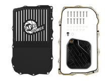 Load image into Gallery viewer, aFe 18-25 Jeep Wrangler JL V6 Transmission Pan - Black w/ Machined Fins