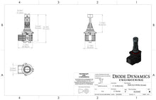 Load image into Gallery viewer, Diode Dynamics 9005/9011/H10 Yellow SL2 LED Bulb (one)