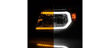 Cargar imagen en el visor de la galería, Raxiom 05-11 Toyota Tacoma Axial Series Switchback Proj Headlights- Chrome- Clear Lens