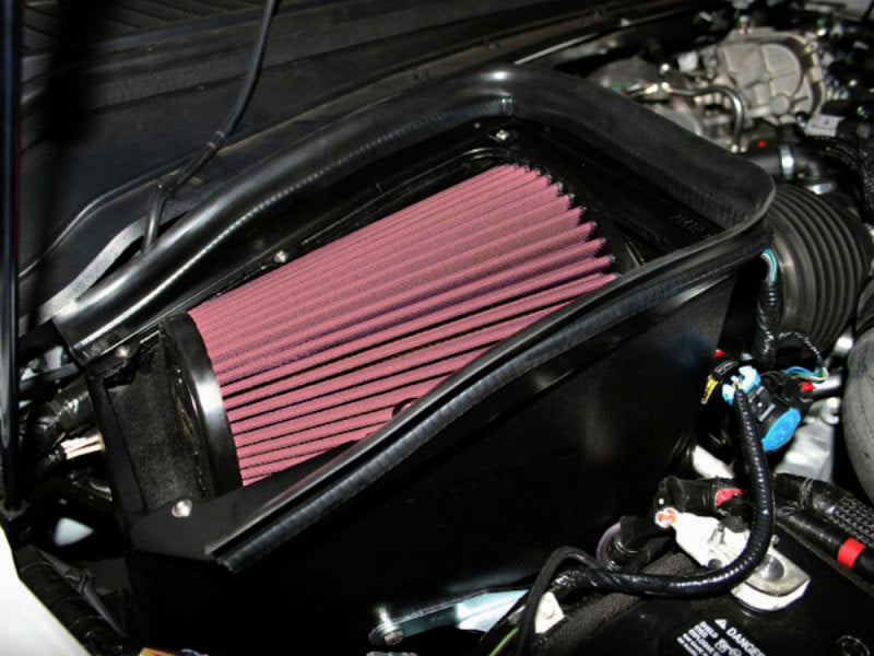 Airaid 08-10 Ford F-250/350 6.4L Power Stroke DSL MXP Intake System w/o Tube (Dry / Red Media)