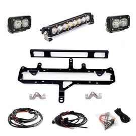 Baja Designs 2024+ Toyota Tacoma (Incl. TRD Pro) 10in. S8/S2 Pro Grille Kit - Clear