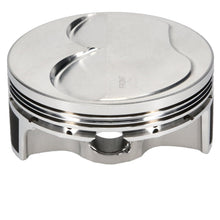 Cargar imagen en el visor de la galería, JE Pistons GM LS 4.080in Bore .015 LS3 Oversize 7.1cc Asymmetrical FSR Dome Pistons - Set of 8