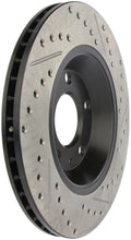 Cargar imagen en el visor de la galería, StopTech Slotted &amp; Drilled Sport Brake Rotor