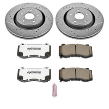 Cargar imagen en el visor de la galería, Power Stop 06-10 Jeep Grand Cherokee Front Z26 Street Warrior Brake Kit