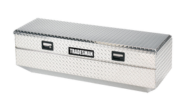 Tradesman Aluminum Flush Mount Truck Tool Box (56in.) - Brite