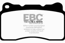 Cargar imagen en el visor de la galería, EBC 2016+ Chevrolet Corvette (C7) 6.2L Stingray Bluestuff Front Brake Pads
