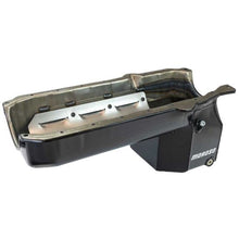 Cargar imagen en el visor de la galería, Moroso 1985+ Chevy S10 (w/SBC Swap) Drivers Side Dipstick Wet Sump 9.5in Deep 6.5 Qt Steel Oil Pan