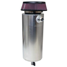 Cargar imagen en el visor de la galería, Moroso 6in Diameter Single -16AN Inlet Aluminum Breather Tank Catch Can