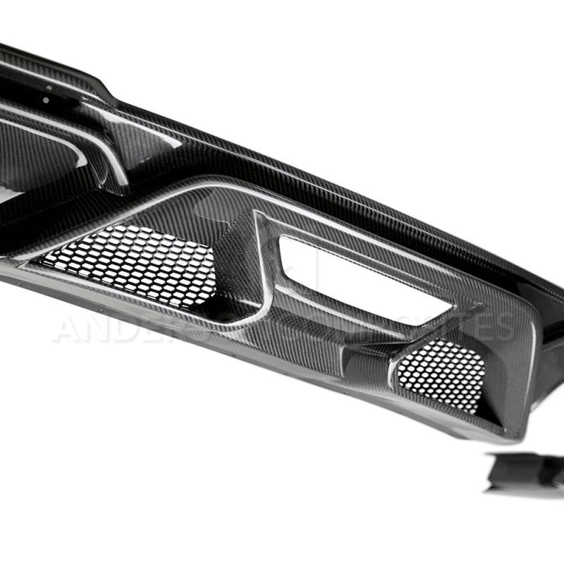 Anderson Composites 2020 Ford Mustang/Shelby GT500 Carbon Fiber Rear Diffuser