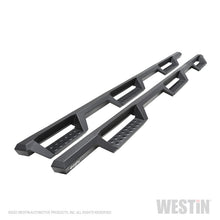 Cargar imagen en el visor de la galería, Westin 2020 Chevy Silverado 2500/3500 Crew Cab (6.5ft Bed) HDX W2W Nerf Step Bars - Textured Black