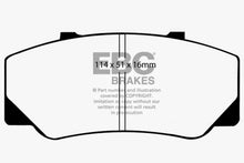 Cargar imagen en el visor de la galería, EBC 91-94 Nissan Sentra SE-R Ultimax Rear Brake Pads