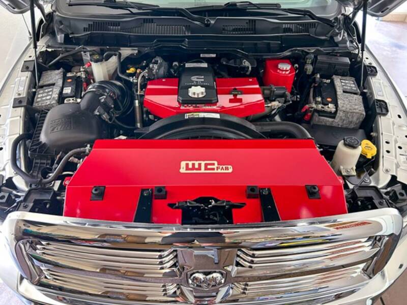 Wehrli 13-18 Cummins Fabricated Aluminum Radiator Cover - Bengal Silver
