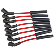 Load image into Gallery viewer, Moroso 99-13 GM LS/LQ 4.8/5.3/5.7/6.0/6.2L Ultra 350 8mm Multi-Angle Boot Spark Plug Wire Set - Red
