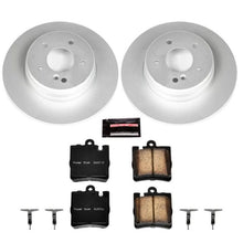 Cargar imagen en el visor de la galería, Power Stop 03-05 Mercedes-Benz C240 Rear Z23 Evolution Sport Coated Brake Kit