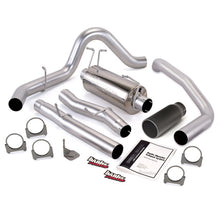 Cargar imagen en el visor de la galería, Banks Power 03-07 Ford 6.0L Excursion Monster Exhaust System - SS Single Exhaust w/ Black Tip