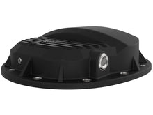 Cargar imagen en el visor de la galería, aFe Pro Series GMCH 9.5 Rear Diff Cover Black w/Mach Fins &amp; Gear Oil 19-20 GM Silverado/Sierra 1500