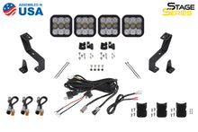 Cargar imagen en el visor de la galería, Diode Dynamics SS5 Grille CrossLink Lightbar Kit for 2019-Present Ram Sport - White Combo