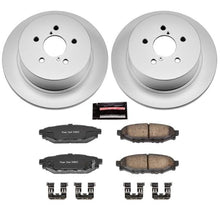 Cargar imagen en el visor de la galería, Power Stop 05-09 Subaru Legacy Rear Z17 Evolution Geomet Coated Brake Kit