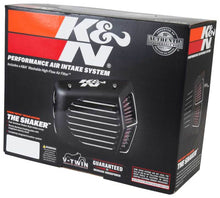 Cargar imagen en el visor de la galería, K&amp;N Street Metal Intake System for 08-16 Harley Davidson Touring Models - Shaker Black