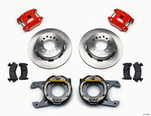 Cargar imagen en el visor de la galería, Wilwood D154 P/S Park Brake Kit Red Chevy C-10 2.42 Offset 5-lug