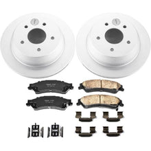 Cargar imagen en el visor de la galería, Power Stop 98-05 Chevrolet Blazer Rear Z17 Evolution Geomet Coated Brake Kit