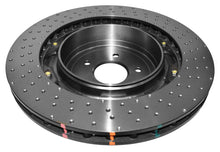 Cargar imagen en el visor de la galería, DBA 12-19 Jeep Grand Cherokee SRT8 5000 Series Drilled Front Brake Rotor 2 Piece w/ Hats