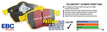 Load image into Gallery viewer, EBC 00-03 Audi A8 Quattro 4.2 (8 Pad Set) Yellowstuff Front Brake Pads