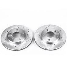 Cargar imagen en el visor de la galería, Power Stop 04-05 Chevrolet Classic Front Evolution Drilled &amp; Slotted Rotors - Pair