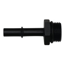 Cargar imagen en el visor de la galería, DeatschWerks 10AN ORB Male to 3/8in Male EFI Quick Connect Adapter - Anodized Matte Black