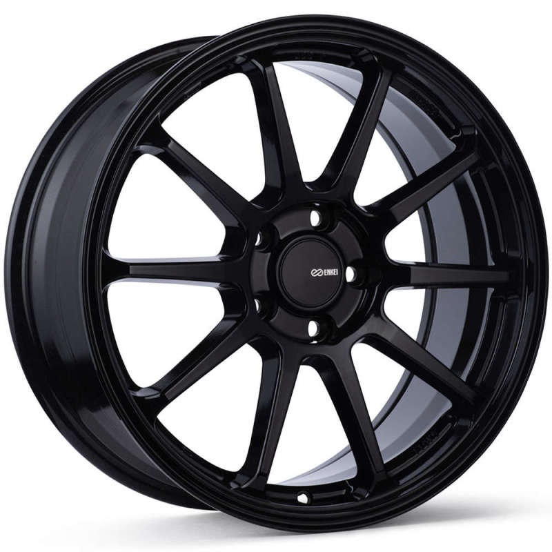 Enkei PX-10 19x8 5x114.3 45mm Offset 72.6mm Bore Gloss Black Wheel