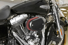 Cargar imagen en el visor de la galería, K&amp;N 00-16 Harley Davidson Street Metal Intake System Flare Black