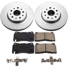 Cargar imagen en el visor de la galería, Power Stop 16-18 Cadillac CT6 Front Z17 Evolution Geomet Coated Brake Kit