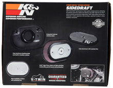 Cargar imagen en el visor de la galería, K&amp;N Street Metal Intake System 2017 Harley Davidson Shaker Black H/D Touring Models