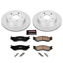 Cargar imagen en el visor de la galería, Power Stop 04-06 Dodge Durango Front Z17 Evolution Geomet Coated Brake Kit