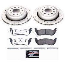 Cargar imagen en el visor de la galería, Power Stop 03-11 Lincoln Town Car Rear Z26 Street Warrior Brake Kit