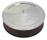 K&N 5-1/8in Flg14ind1-1/2ino/S Flat Base