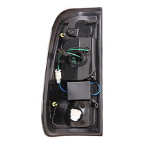Cargar imagen en el visor de la galería, Raxiom 97-03 Ford F-150 Styleside LED Tail Lights- Black Housing- Red/Clear Lens