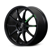 Load image into Gallery viewer, Gram Lights 57NR LIMITED II 17x7.0 +47 4-100 Semigloss Black Wheel w/ Black Cap/Stickers/Air Valve