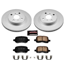 Cargar imagen en el visor de la galería, Power Stop 98-02 Chevrolet Prizm Front Z17 Evolution Geomet Coated Brake Kit