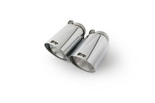 Load image into Gallery viewer, Remus Stainless Steel 102mm Straight Cut Chrome Tail Pipe Set (Quad Tips)
