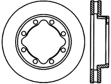 Cargar imagen en el visor de la galería, StopTech 94-99 Dodge Ram 2500 Cryo Slotted Front Left Sport Brake Rotor