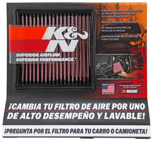 Cargar imagen en el visor de la galería, K&amp;N 11-1/2W x 10H x 3-1/8D Small Air Filter