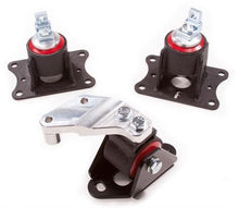 Cargar imagen en el visor de la galería, Innovative 04-08 Acura TSX K-Series Black Steel Mounts 60A Bushings