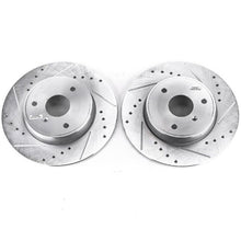 Cargar imagen en el visor de la galería, Power Stop 08-16 Smart Fortwo Front Evolution Drilled &amp; Slotted Rotors - Pair