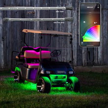 Cargar imagen en el visor de la galería, XK Glow LED Golf Cart Accent Light Kits XKchrome Smartphone App