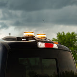 Putco 15-25 Ford F-150 Dual Hornet Beacon LED Strobe (Amber/White) w/ Mounting Bracket & Harness