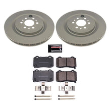 Cargar imagen en el visor de la galería, Power Stop 04-07 Cadillac CTS Rear Z17 Evolution Geomet Coated Brake Kit