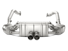 Load image into Gallery viewer, Akrapovic 16-16 Porsche Boxster Spyder / Cayman GT4 (981) Slip-On Line (Titanium) w/ Titanium Tips