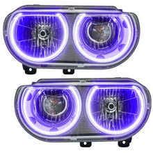 Cargar imagen en el visor de la galería, Oracle 08-14 Dodge Challenger SMD HL (Non-HID) - ColorSHIFT w/ BC1 Controller